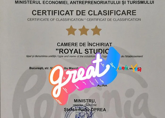 Royal Studio National Arena - Free Parking
